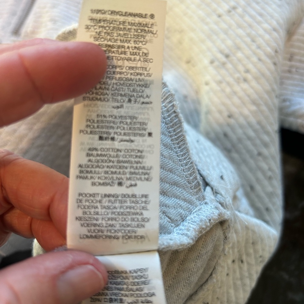Sweaty Betty Radiant 1/4 zip ribbed Heathered heavyweight sweatshirt. Boxy. EUC - Picture 11 of 16